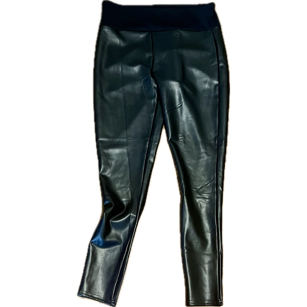 Assets by Spanx faux leather leggings, women’s‎  size 1x